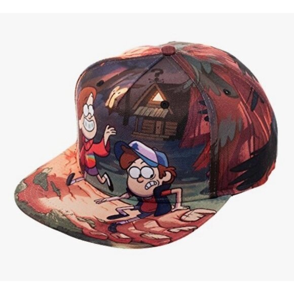 Disney Other - Disney Gravity Falls West of Weird Snapback Hat - RARE HTF - OSFM‎ Adjustable